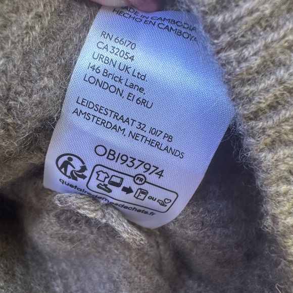 Anthropologie Brown Turtleneck Sweater - Picture 12 of 13